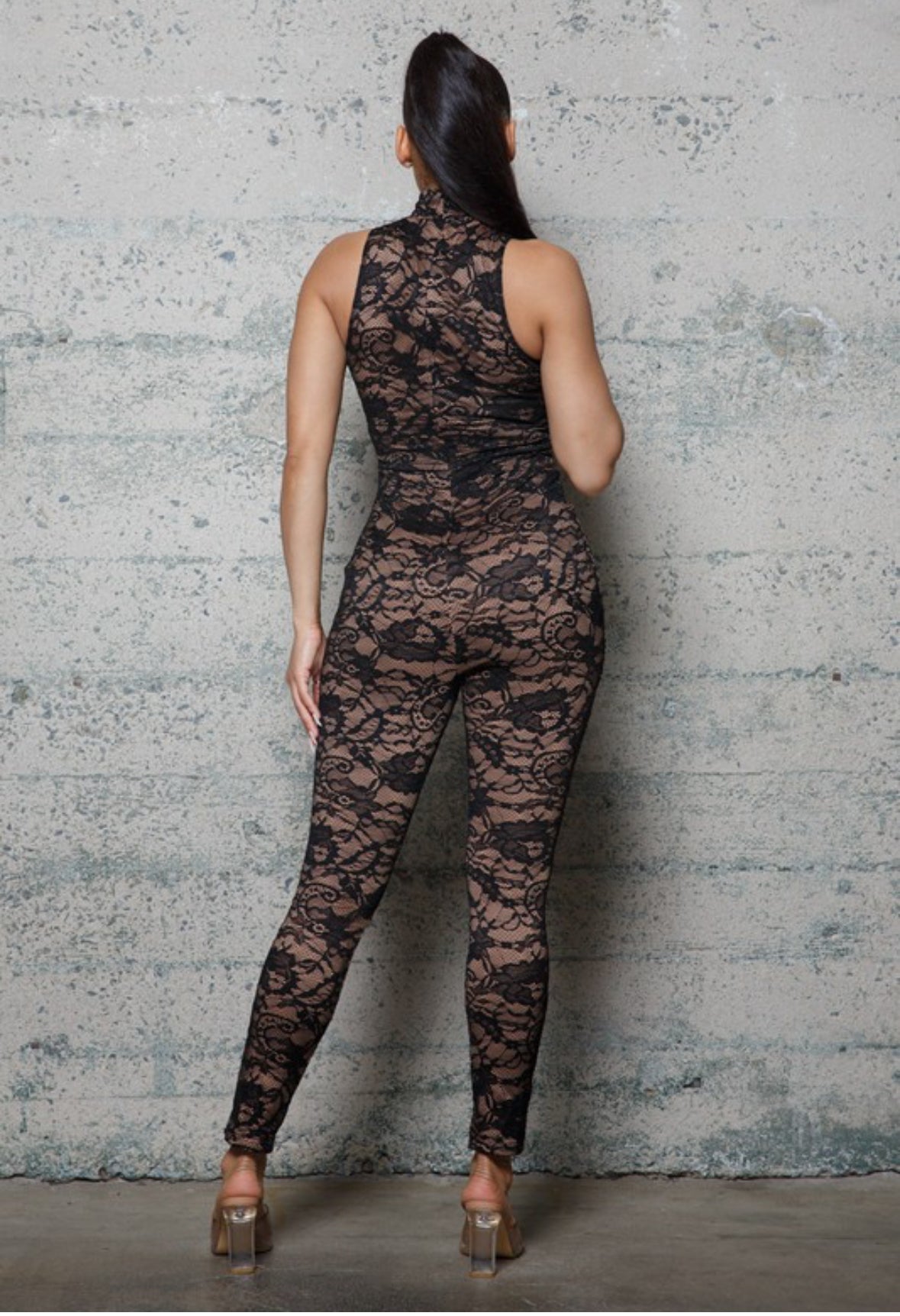 TMHB Amara Lace Jumpsuit