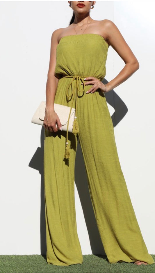 TMHB Sophia Linen Jumpsuit