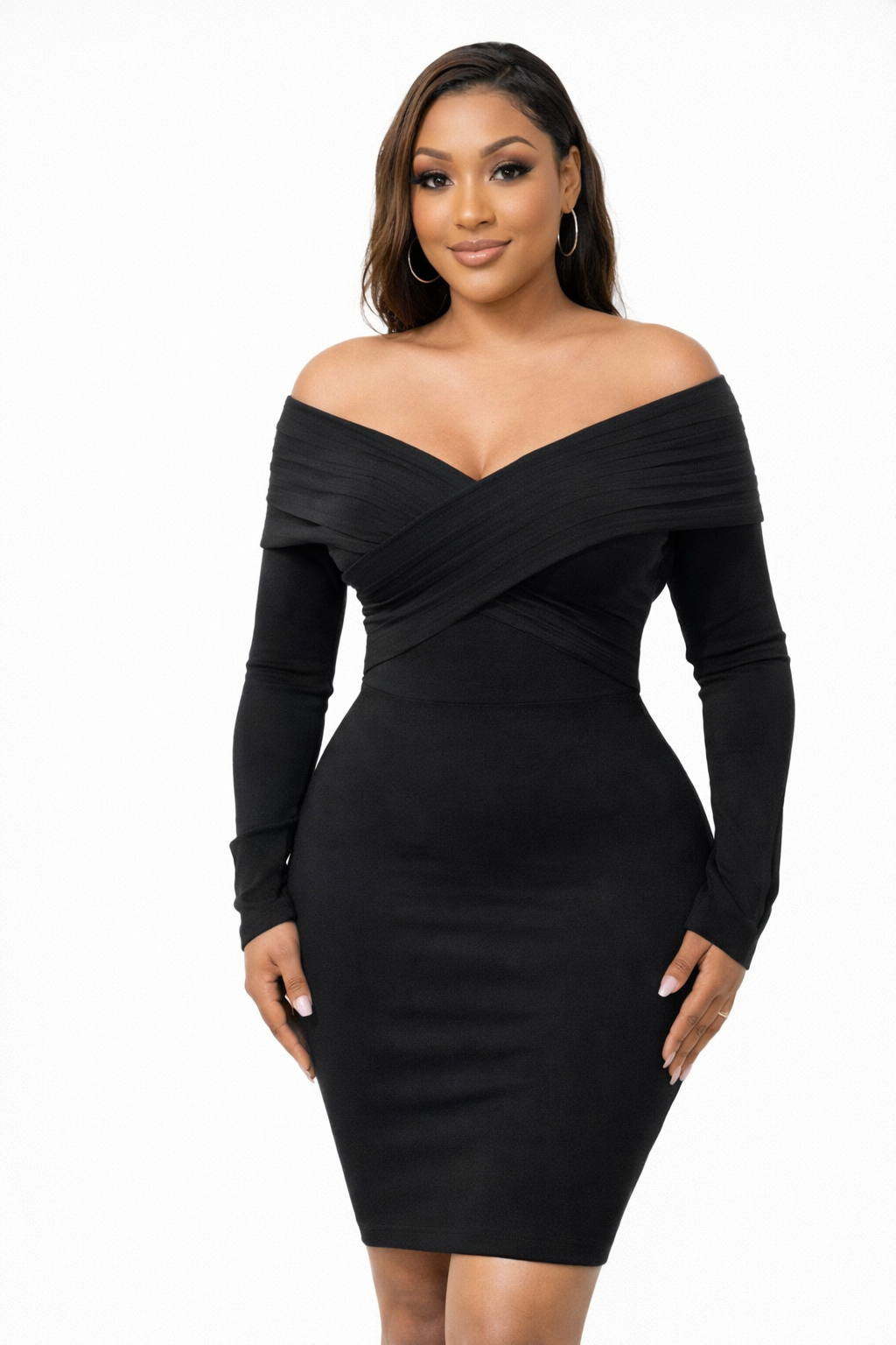 TMHB Cold shoulder dress