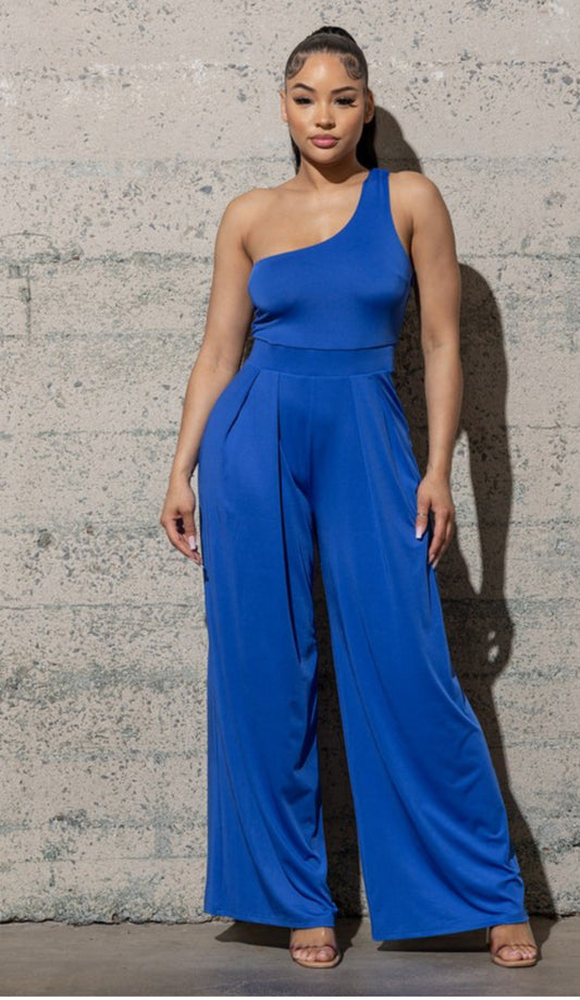 TMHB Nicola One shoulder jumpsuit